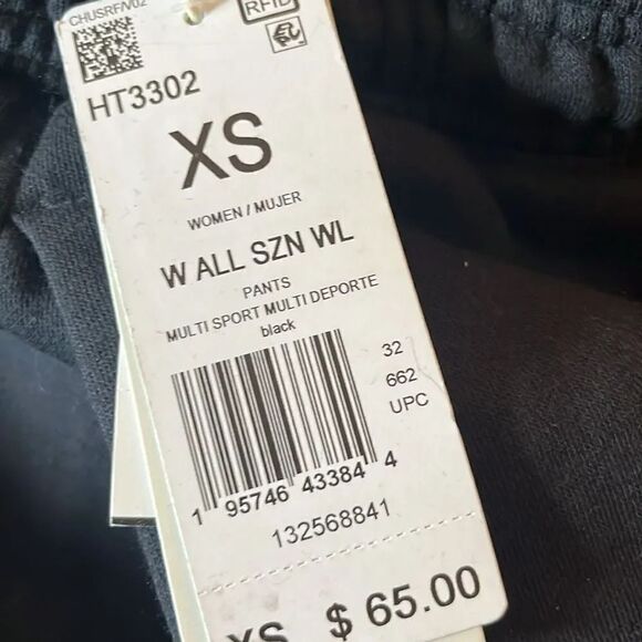 ADIDAS All SZN Black Womens Wide Leg Pants, size XS and M! - Picture 10 of 13